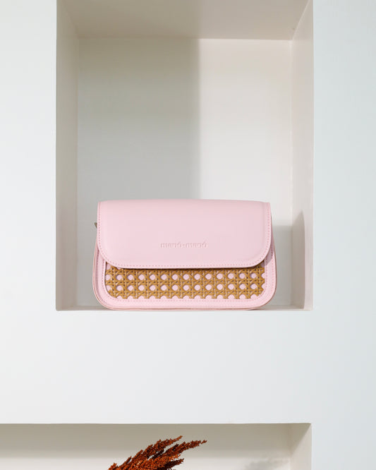 The Manó-Manó® "Bombón" Limited Ed. in Baby Pink/Natural